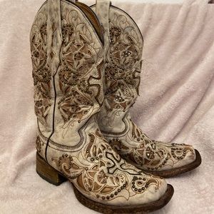Corral square toe boots